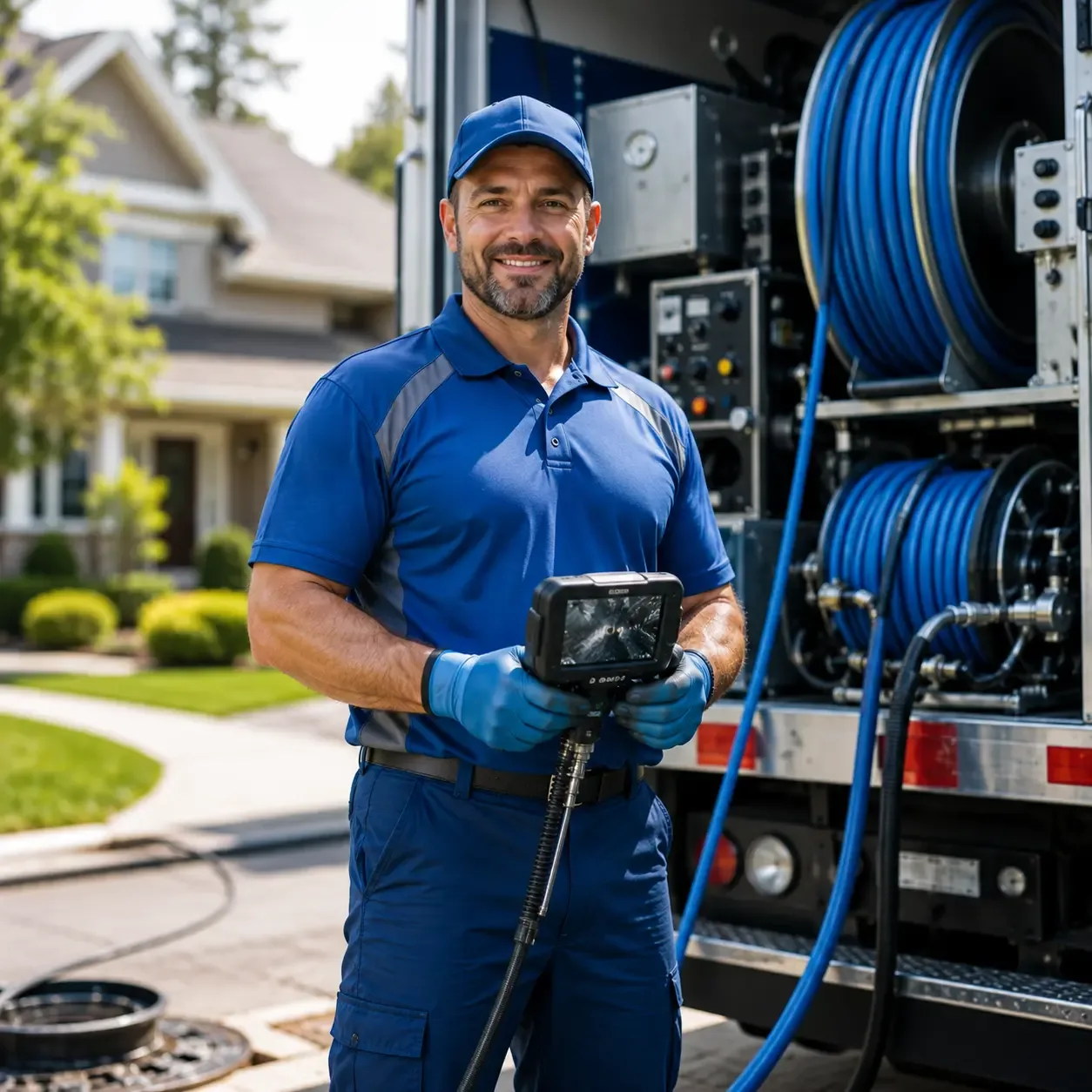 Local outdoor drain cleaning specialists in Woodbury, CT